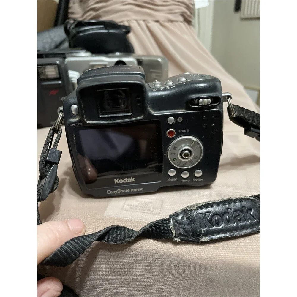 Lot of 9 Cameras, Video, Flash - Parts Only- Not Tested Some Broken PARTS ONLY